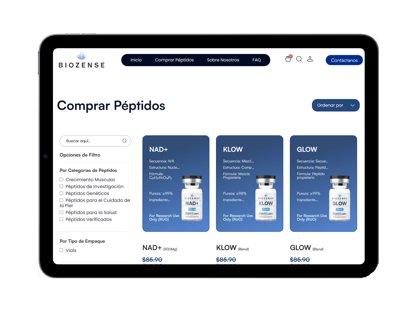 Biozense Products