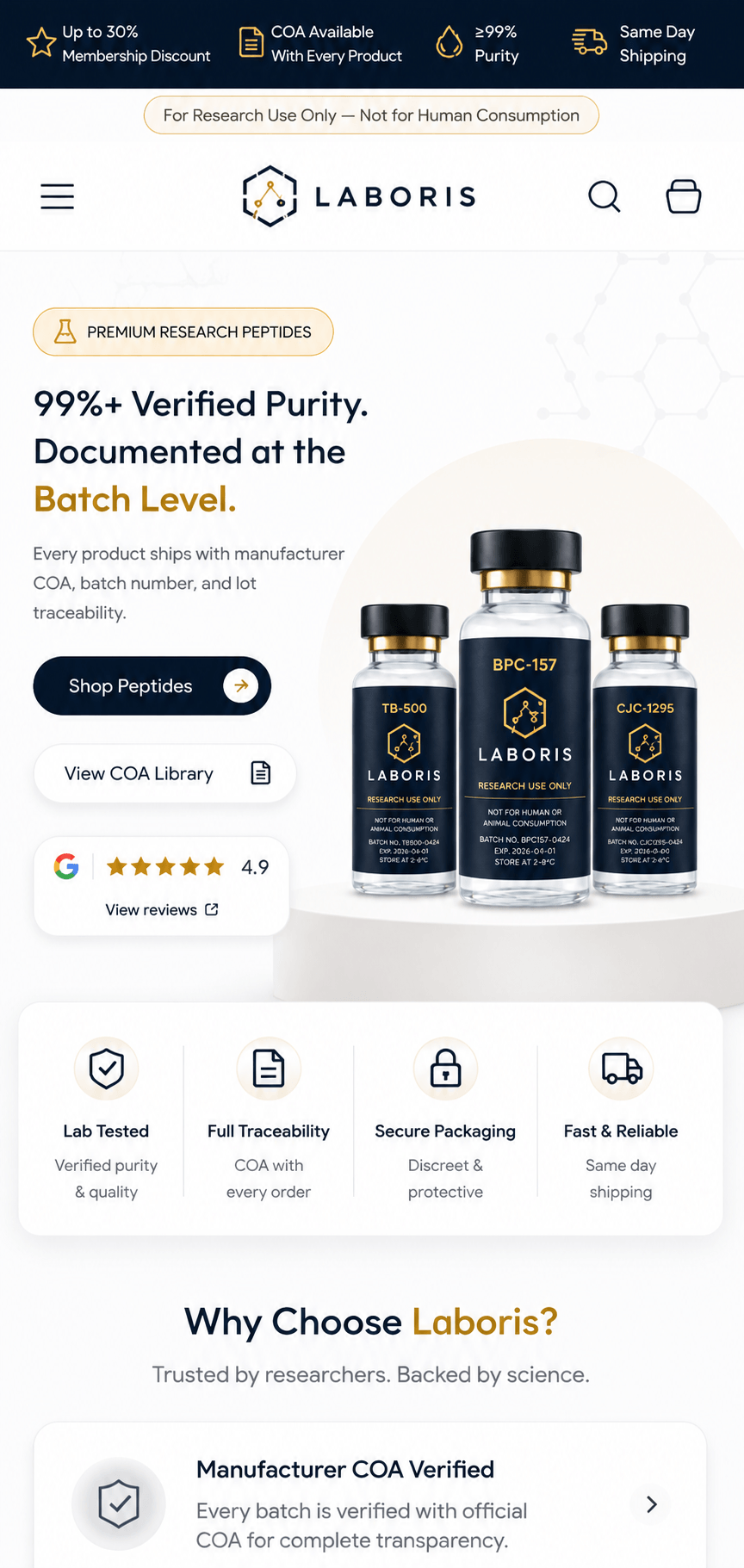 Mobile Storefront Mockup